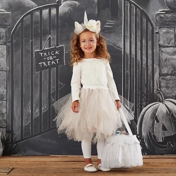 Pottery Barn Kids Other - pottery Barn Kids halloween costume unicorn tutu 4-6 girl